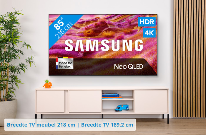 Samsung 85" Neo QLED QN90F 4K (2025) visual Coolblue 1