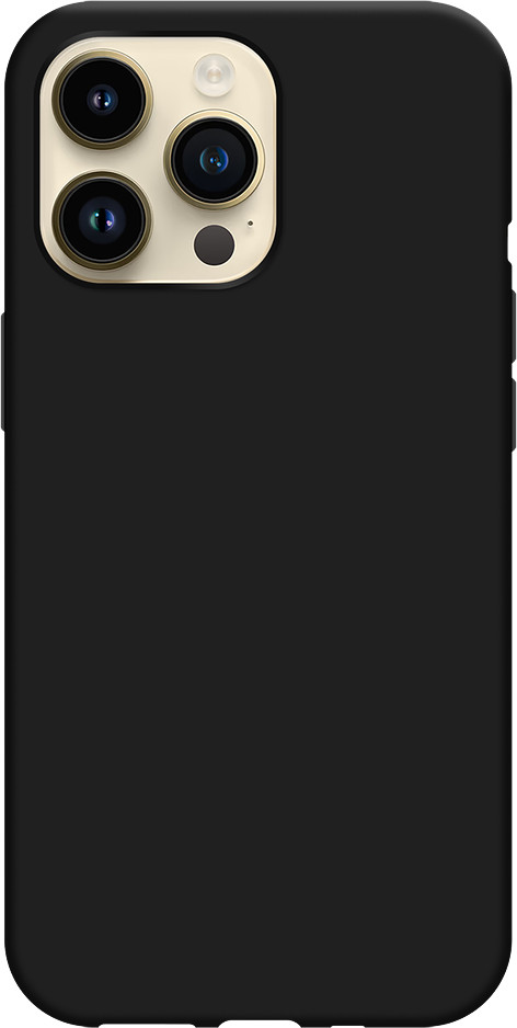 Just in Case Soft Design Apple iPhone 14 Pro Max Back Cover Black Main Image