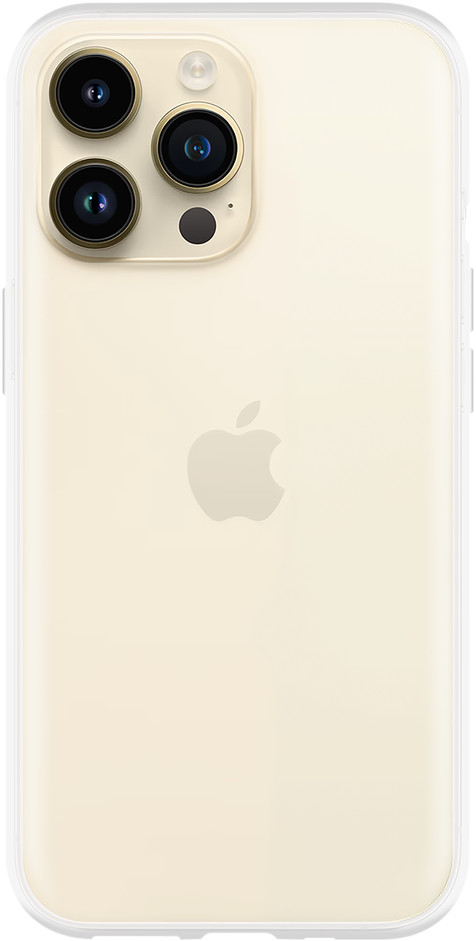 Just in Case Soft Design Apple iPhone 14 Pro Max Back Cover Transparant Main Image