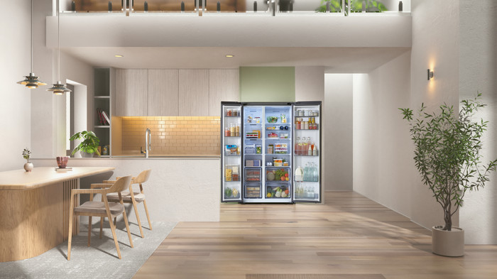 Samsung RS70F65QETEF product in gebruik