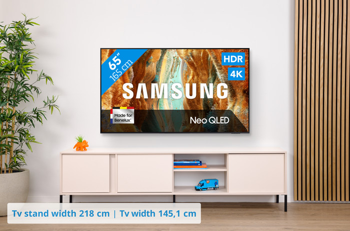 Samsung 65 inches Neo QLED QN73F 4K (2025) visual Coolblue 1