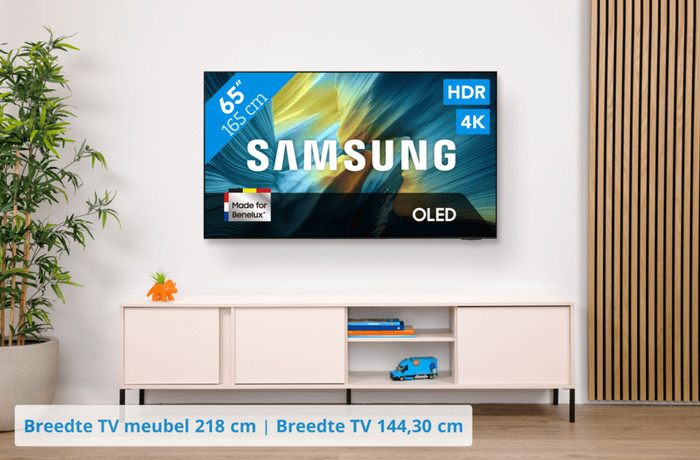 Samsung 65" QD-OLED S95F 4K (2025) visual Coolblue 1