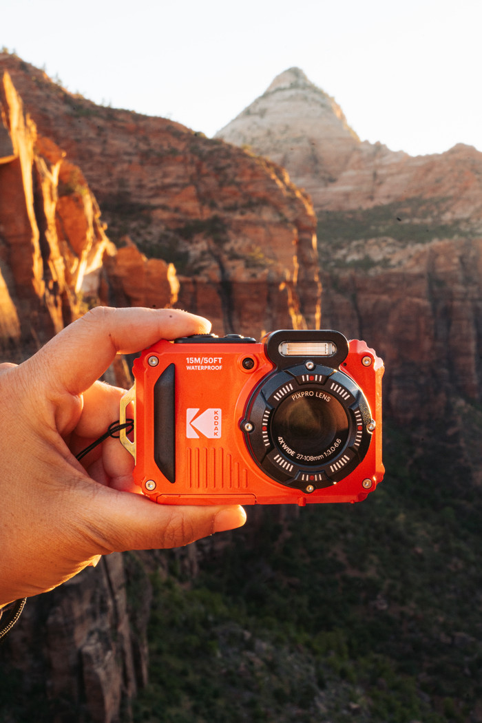 Kodak WPZ 2 Underwater Camera Kit product in use