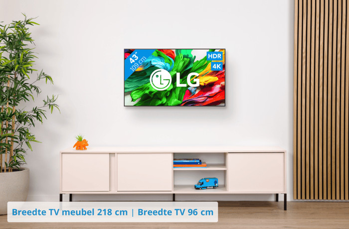 LG 43" QNED86 EVO 4K (2025) visual Coolblue 1