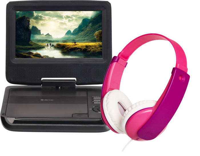 Denver MT 792 + JVC HA-KD7 Rosa Main Image