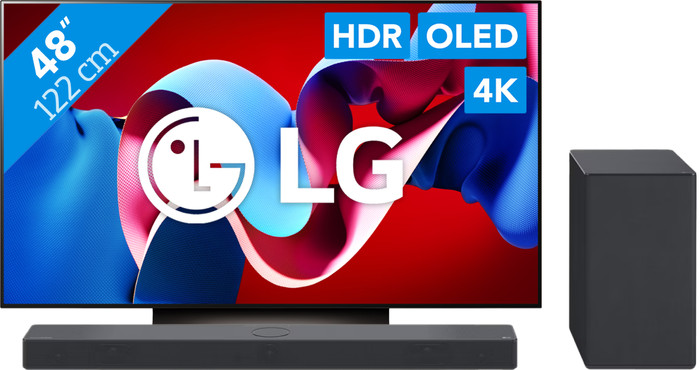 LG 48 inches OLED evo C4 4K (2024) + LG DSC9S (2024) Main Image