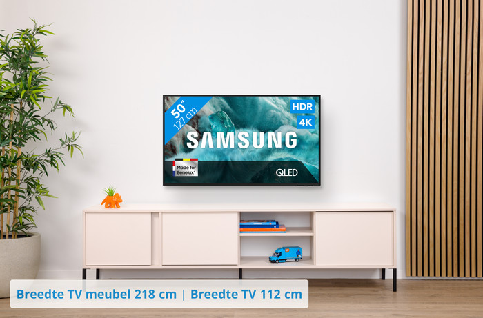 Samsung 50" QLED Q7F4 4K (2025) visual Coolblue 1