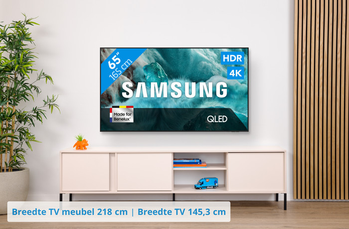 Samsung 65" QLED Q7F4 4K (2025) visual Coolblue 1