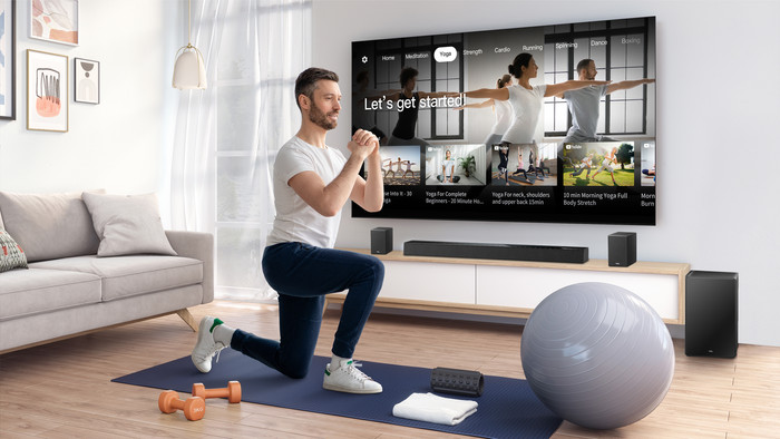 TCL 98" QLED P81K 4K (2025) +TCL Q85H PRO product in gebruik