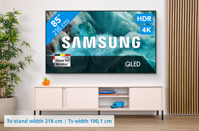 Samsung 85 inches QLED Q7FA 4K (2025) visual Coolblue 1
