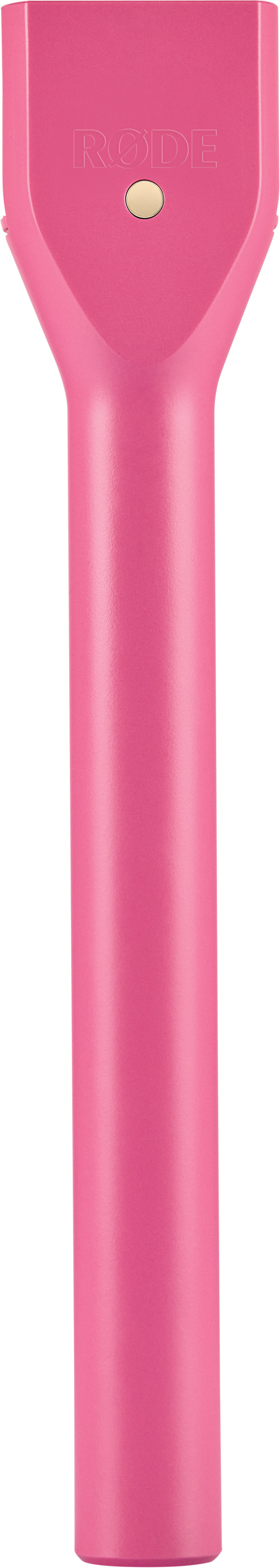 Rode Interview GO Roze achterkant