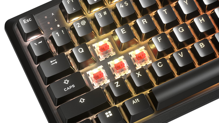Corsair K70 CORE TKL Qwerty detail