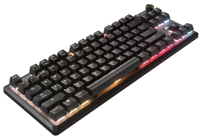 Corsair K70 CORE TKL Qwerty linkerkant