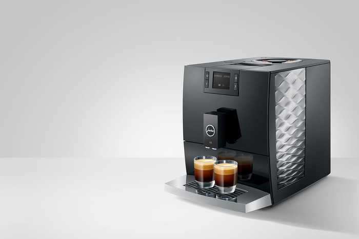 JURA C3 Piano Black produkt in gebrauch
