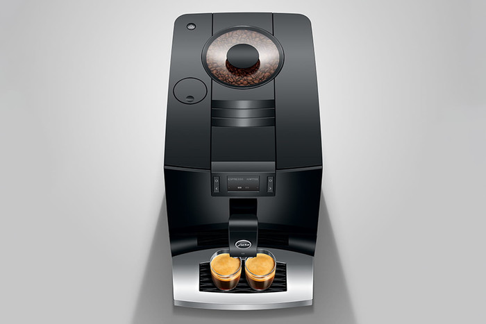 JURA C3 Piano Black produkt in gebrauch