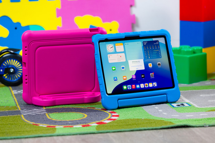 BlueBuilt Apple iPad (2025/2022) Kids Cover Blauw visual leverancier