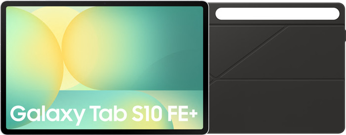 Samsung Galaxy Tab S10 FE Plus 13,1 inch 128GB Wifi Zilver + Book Case Zwart Main Image