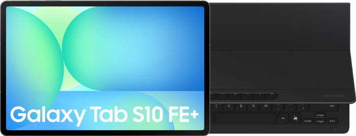 Samsung Galaxy Tab S10 FE Plus 13,1 inch 256GB Wifi Grijs + Toetsenbord Hoes QWERTY Main Image