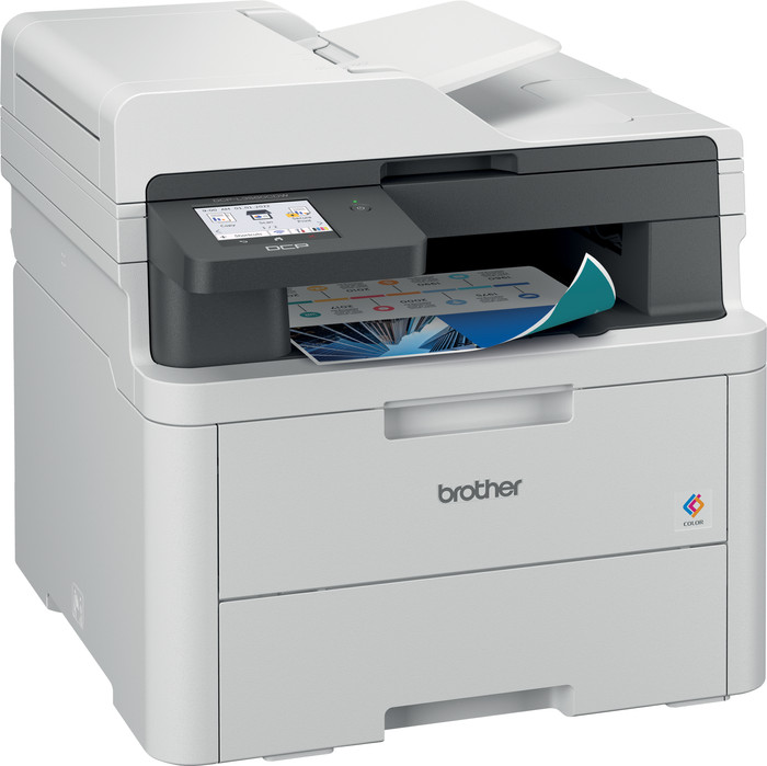 Brother DCP-L3560CDW linkerkant