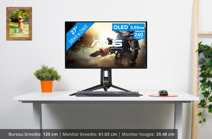 ASUS ROG Swift OLED PG27UCDM visual Coolblue 1