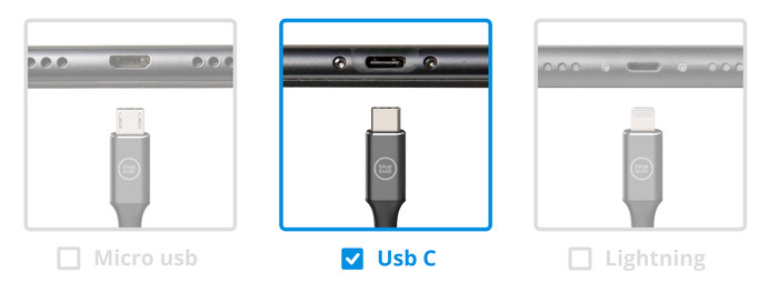 Samsung USB-C to USB-C Cable 45W 1.8m Plastic Black visual Coolblue 1