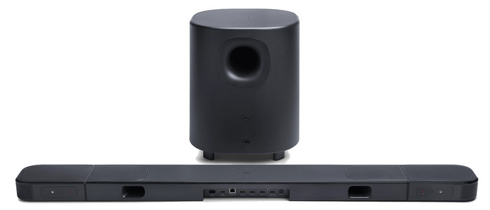 JBL Bar 1000 M2 Zwart achterkant