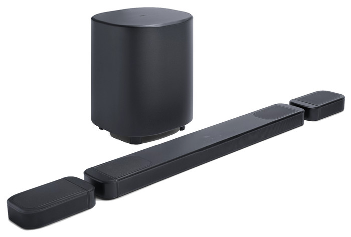 JBL Bar 1000 M2 Zwart linkerkant