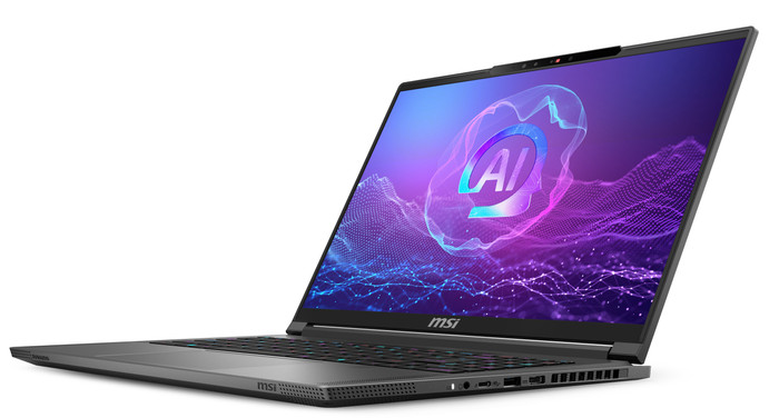 MSI Creator A16 AI+ A3XVFG-229NL QWERTY rechterkant