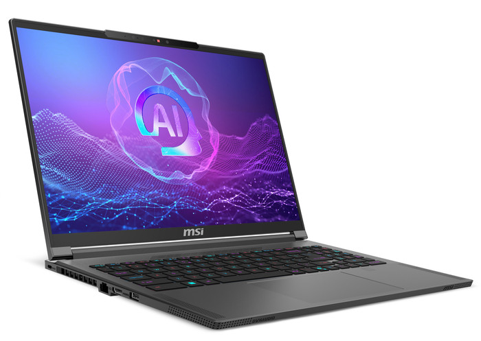 MSI Creator A16 AI+ A3XVFG-229NL QWERTY linkerkant