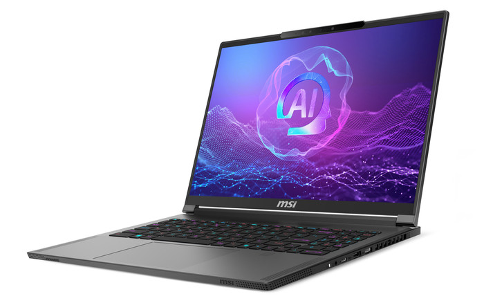 MSI Creator A16 AI+ A3XVFG-229NL QWERTY rechterkant