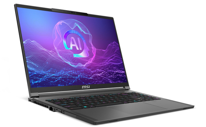 MSI Creator A16 AI+ A3XVFG-229NL QWERTY linkerkant