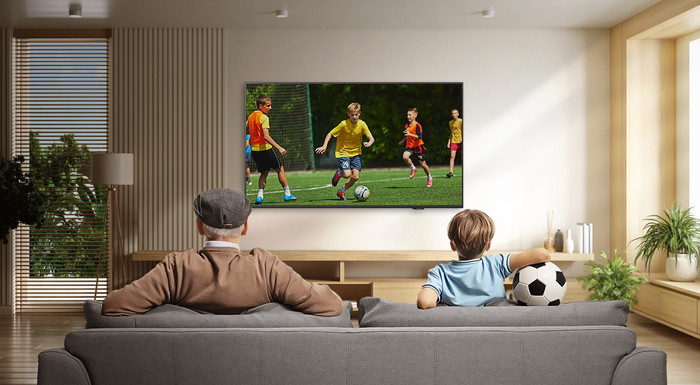Samsung 32" Full HD F6000F (2025) product in gebruik