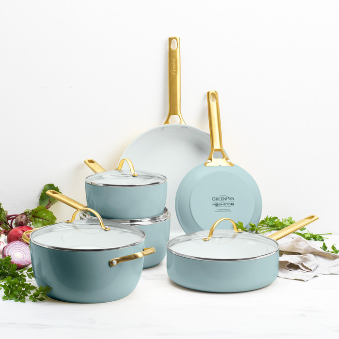 GreenPan Padova Reserve Batterie de Cuisine 10 Pièces Sky Blue visuel fournisseur