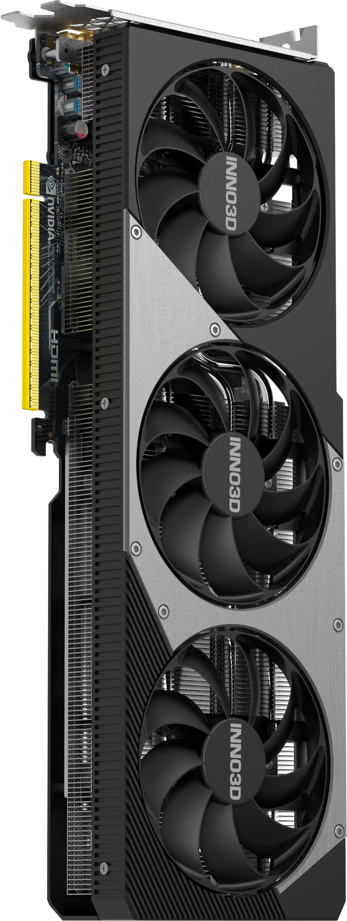 INNO3D GeForce RTX 5060 Ti TWIN X3 OC 8GB rechterkant