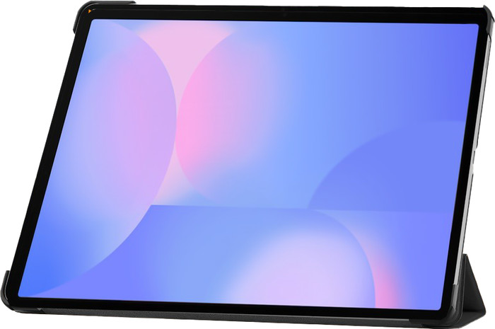 Samsung Galaxy Tab S10 FE Plus TriFold Book Case Schwarz vorne