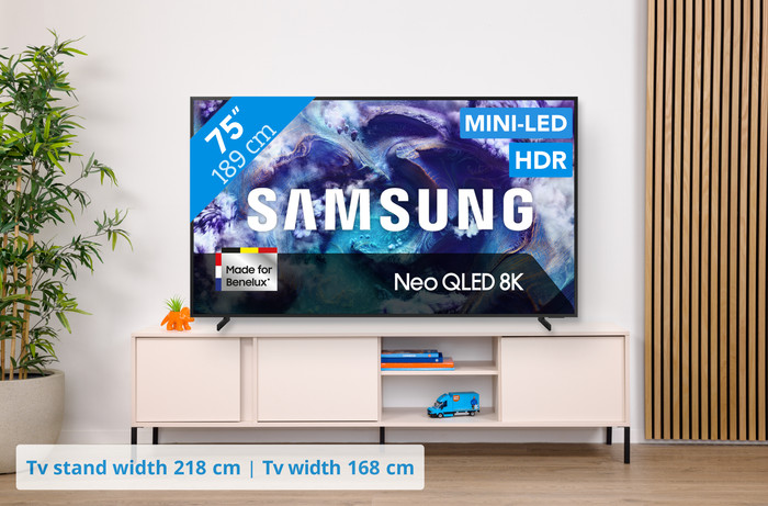 Samsung 75 inches Neo QLED QN900F 8K (2025) visual Coolblue 1