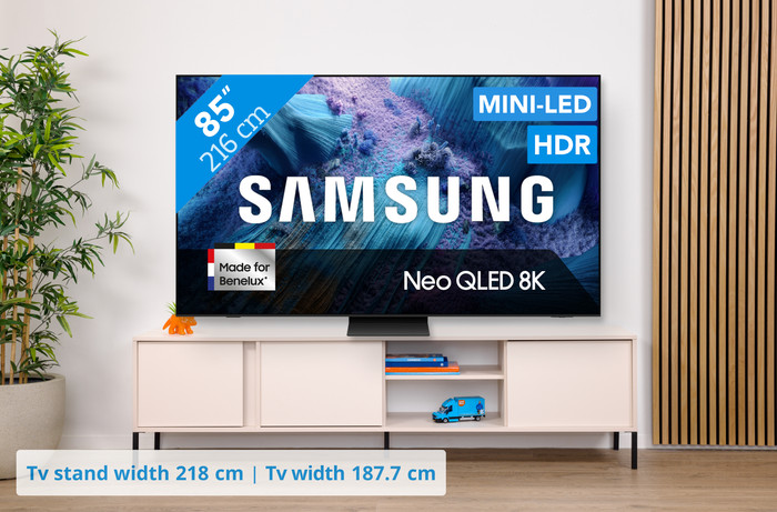 Samsung 85 inches Neo QLED QN990F 8K (2025) visual Coolblue 1