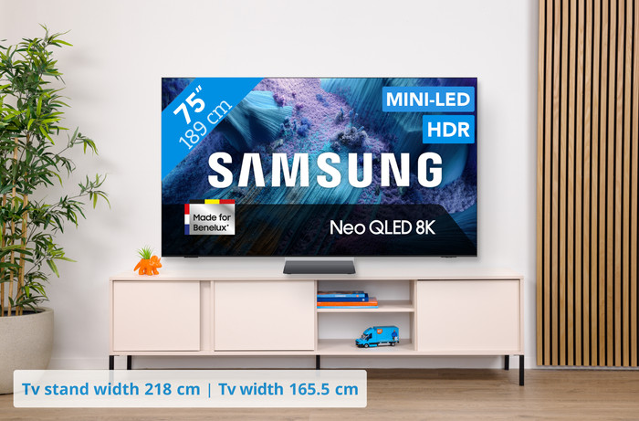 Samsung 75 inches Neo QLED QN990F 8K (2025) visual Coolblue 1