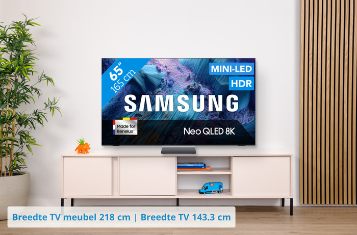 Samsung 65" Neo QLED QN990F 8K (2025) visual Coolblue 1