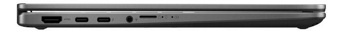 ASUS Vivobook 14 Flip OLED Copilot+ PC TP3407SA-QL039W left side