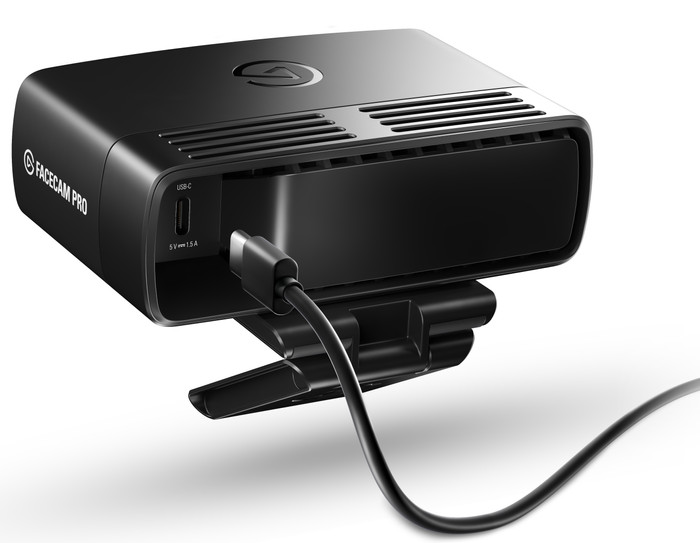Elgato Facecam Pro 4K60 Ultra HD-webcam achterkant