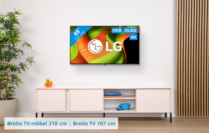 LG 48" OLED B59 4K (2025) visuelles Coolblue 1
