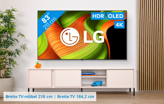 LG 83" OLED B59 4K (2025) visuelles Coolblue 1