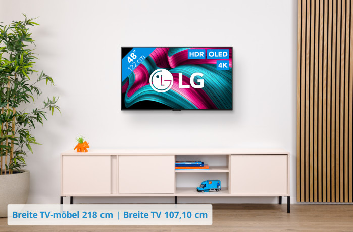 LG 48" OLED evo C5 4K (2025) visuelles Coolblue 1