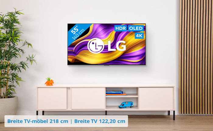 LG 55" OLED evo G57 4K (2025) visuelles Coolblue 1