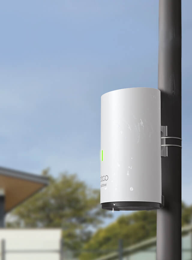 TP-Link Deco X50 Outdoor 2-pack product in gebruik