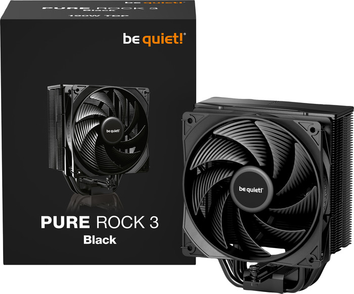 be quiet! Pure Rock 3 Schwarz verpackung