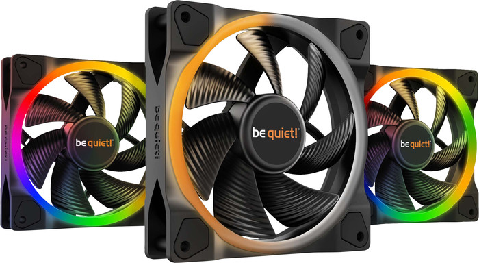 be quiet! Light Wings PWM 120x120x25 - Triple Fan Kit Main Image