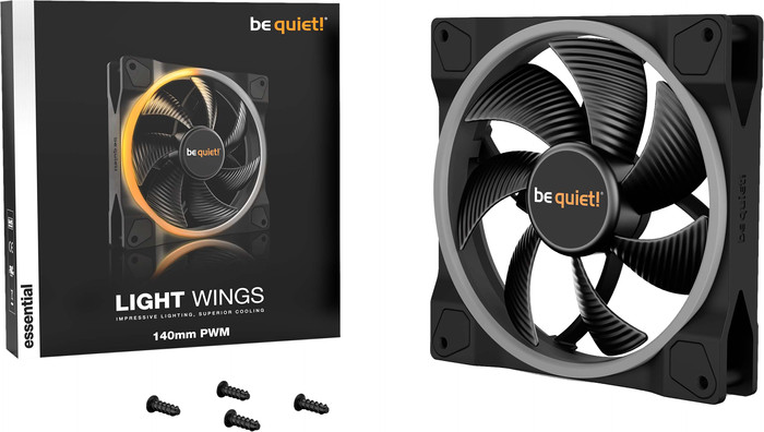 be quiet! Light Wings PWM 140x140x25 accessoire
