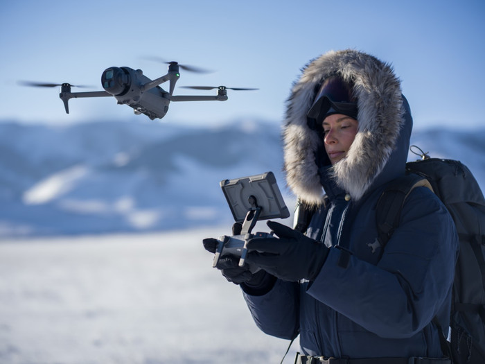 DJI Mavic 4 Pro Creator Combo product in use